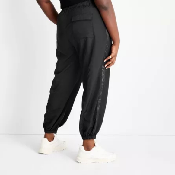 High-Rise Nylon Track Pants - Future Collective w/ Kahlana BB SOLD OUT ONLINE! - Picture 6 of 7